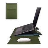 3-in-1 Laptop Liner Bag Notebook Computer Protective Holster Portable Mouse Pad Sleeve Multifunctional Travel Accessory