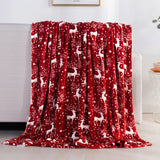 Christmas Style Blanket Cozy Holiday Gift for Home Festive Winter Throw Xmas Decor