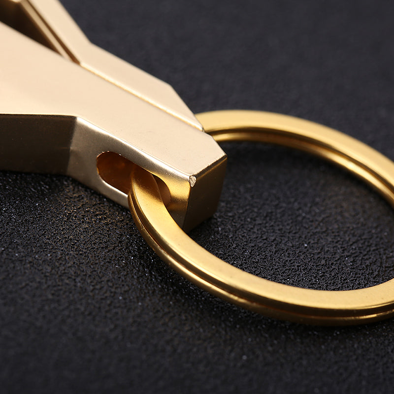 Men's Waist Hanging Car Key Ring Buckle | Heavy Duty Keychain & Fob Holder