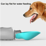 800 ml Portable Dog Water Bottle High Capacity Leakproof Pet Drinking Bowl Foldable Outdoor Walking Supplies Golden Retriever