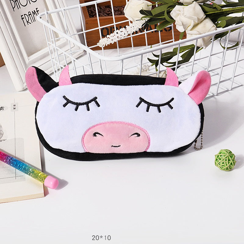 Animal Children's Primary School Stationery Bag Cute Cartoon Pencil Case Large Capacity Zipper Pouch for Kids School Supplies