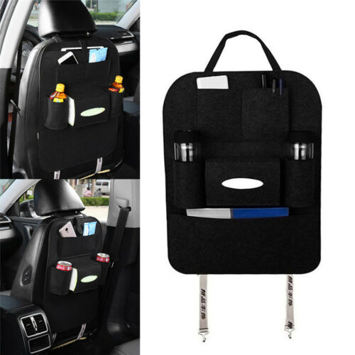 Felt Fabric Car Seat Back Organizer | Premium Backseat Storage Bag