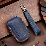 Genuine Leather Car Key Cover | High-End Luxury Key Fob Protector