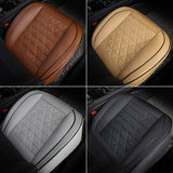 Premium All-Season Napa Leather Car Seat Cushion | Universal Full Cover