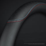 Genuine Leather Car Steering Wheel Cover | Four Seasons Universal Non-Slip Grip