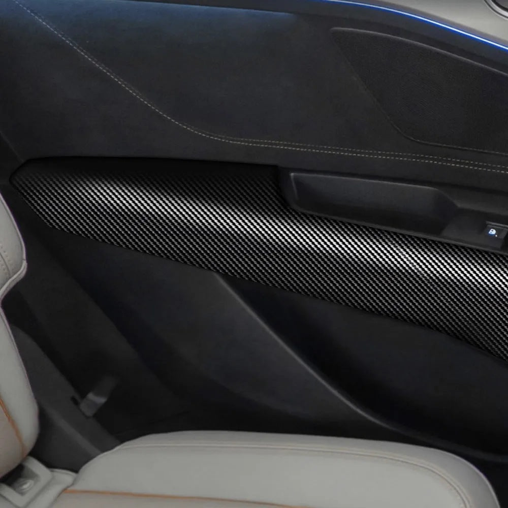 Car Door Anti-Collision Strip & Edge Protector | Carbon Fiber Look Safety Tape