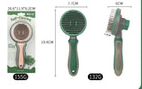 Automatic Hair Removal Comb Self-Cleaning Pet Grooming Tool Shedding & Deshedding Beauty Product For Dogs & Cats