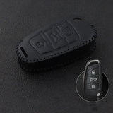 Customizable Genuine Leather Car Key Cover | DIY Modification Key Fob Case