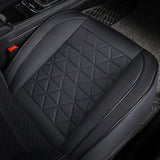 Premium All-Season Napa Leather Car Seat Cushion | Universal Full Cover