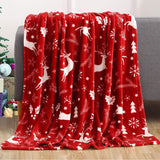 Christmas Style Blanket Cozy Holiday Gift for Home Festive Winter Throw Xmas Decor