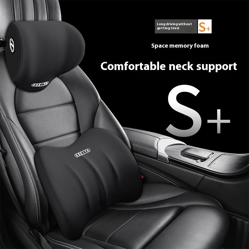 Ultimate Comfort Car Neck Pillow | Slow Rebound Memory Foam Headrest Cushion