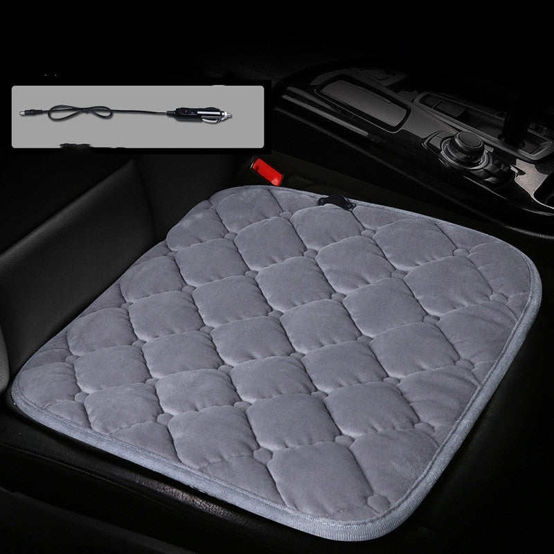 Electric Heated Car Seat Cover | Quick Warm-Up Winter Comfort Cushion