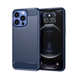 Durable Soft Shell Phone Case | Carbon Fiber Texture Anti-Shock Cover
