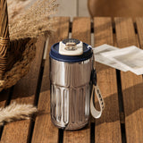 450 ml Smart Digital Display Thermal Bottle Stainless Steel Insulated Cup Portable Coffee Mug Keep Cold/Hot Vacuum Flask