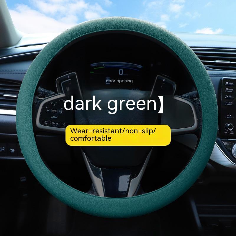 Comfort-Grip Silicone Steering Wheel Protector | All-Weather Durable Cover