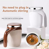Rechargeable Automatic Stirring Cup Electric Magnetic Coffee Mug High Value Rotating Milkshake Water Cup Lazy Self-Stirring Gadget