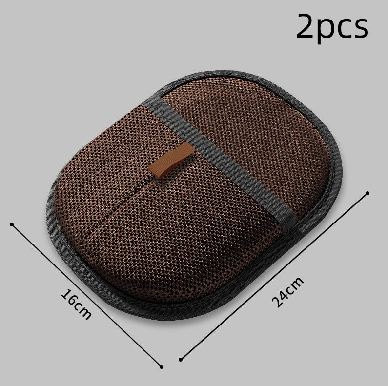 Pet Hair Remover Mitt & Deshedding Brush Glove Gentle Grooming Tool for Dog, Cat, & Rabbit Long, Short, Curly Hair