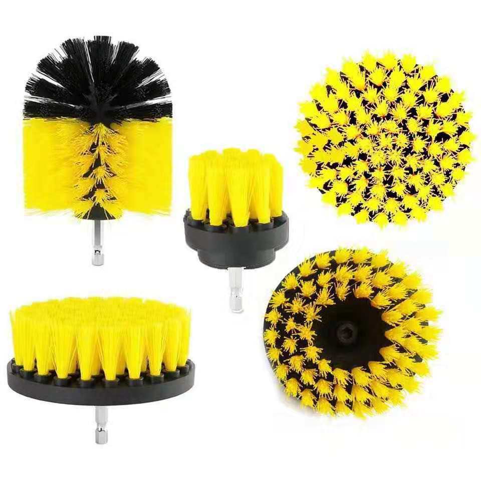 Electric Wheel Hub Cleaning Brush | Power Scrubber for Effortless Rim Detailing