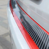 Car Door Sill Protector Stickers | Anti-Scratch Carbon Fiber Pattern Decal