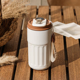 450 ml Smart Digital Display Thermal Bottle Stainless Steel Insulated Cup Portable Coffee Mug Keep Cold/Hot Vacuum Flask