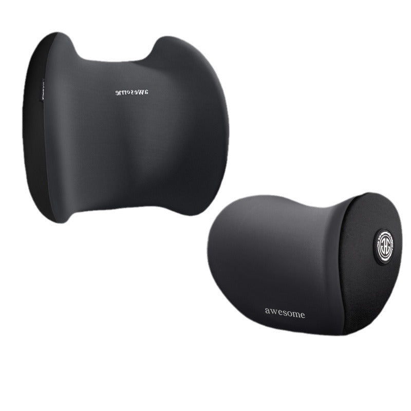 Four Seasons Memory Foam Car Pillow | Universal Comfort Headrest Support