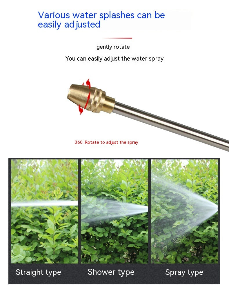 High Pressure Water Spray Gun with Lengthening Bar | Car Washing & Garden Cleaning