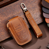 Genuine Leather Car Key Cover | High-End Luxury Key Fob Protector