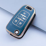 Folding Protective Cover with Golden Edge | Luxury Foldable Case