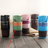 Multi-Function Car Cup Holder & Phone Mount | 2-in-1 Navigation Organizer