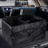 Foldable Car Trunk Organizer Box | Collapsible Storage for Car Supplies