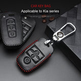 Genuine Leather Car Key Fob Cover | Premium Real Leather Protective Case